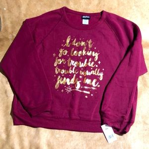 Harry Potter sweatshirt NWT